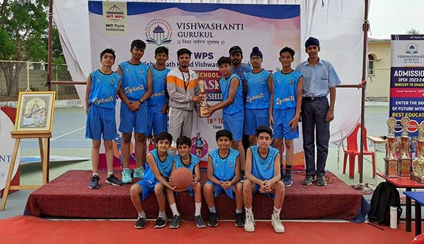 Our Rajoriaites Achieve 2nd Runner Up at 1st Vishwashanti Gurukul Basketball Tournament