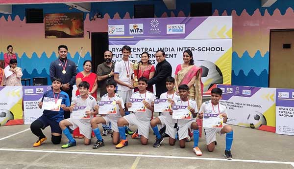 Gold Medal Victory in Rajoria Central India Futsal Championship 2023