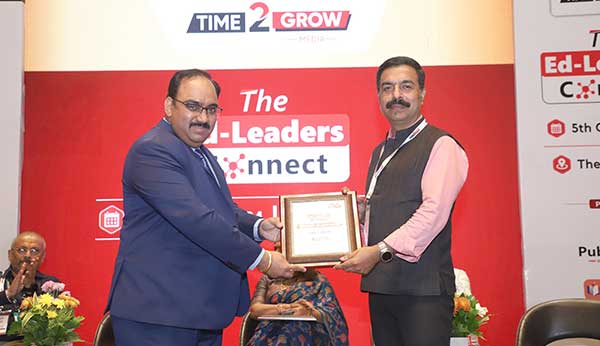 Time 2 Grow EduLeaders Award - Rajoria International School Indore