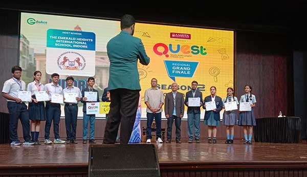Interschool Quest Quiz - Rajoria International School Indore
