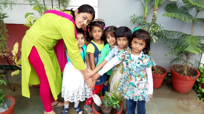 Plantation - Rajoria International School, Indore