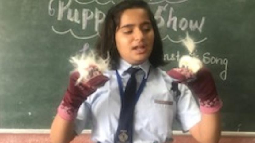 Puppet Show - Rajoria International School Indore