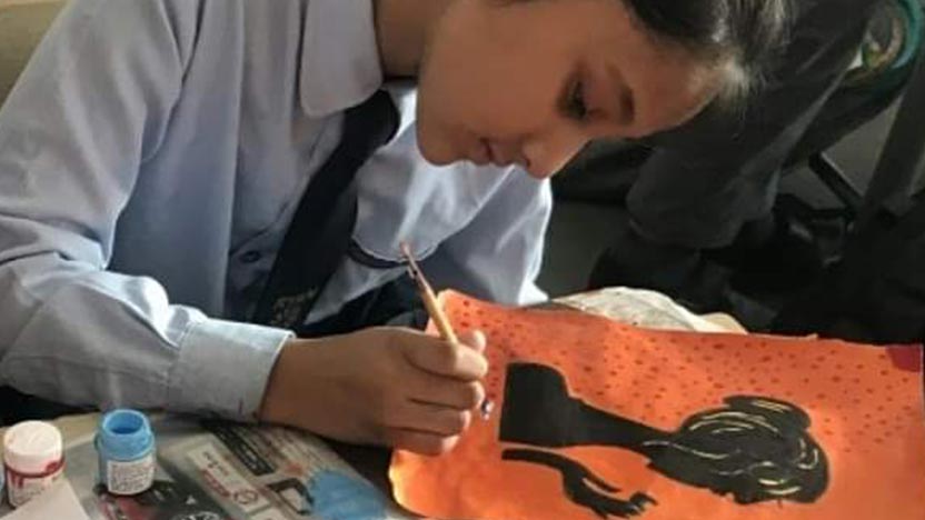 Painting Activity- Rajoria International School Indore