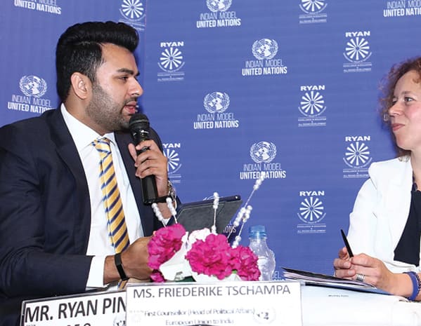 Indian Model United Nations (INMUN)  - Rajoria International School Indore